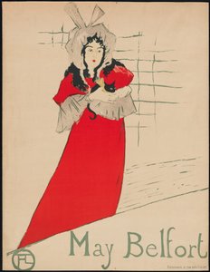 May Belfort av Henri de Toulouse-Lautrec