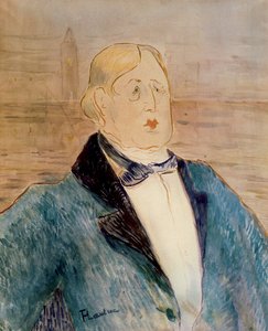 Porträt von Oscar Wilde von Henri de Toulouse Lautrec