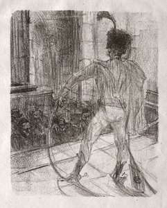 Ved foten av Sinai: Schlomé Fuss ved synagogen av Henri de Toulouse-Lautrec