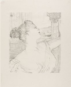 Sybil Sanderson, fra Tretten litografier av Henri de Toulouse-Lautrec