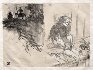 The Brief Joys: Cover av Henri de Toulouse-Lautrec