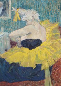 Die Clownin Cha-U-Kao in einem Tutu von Henri de Toulouse Lautrec