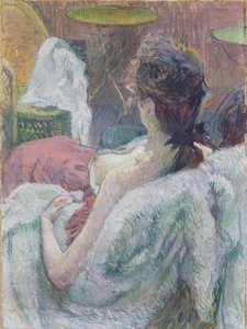 Das Modell ruht von Henri de Toulouse Lautrec