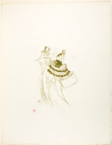 De gamle herrer av Henri de Toulouse-Lautrec