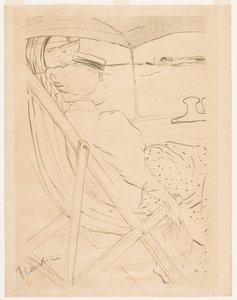 Passasjeren på 54 av Henri de Toulouse-Lautrec
