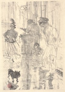 Visage von Henri de Toulouse Lautrec