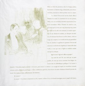 Yvette Guilbert-French Series: nr. 8 av Henri de Toulouse-Lautrec