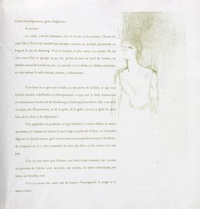 Yvette Guilbert-French Series: nr. 9 av Henri de Toulouse-Lautrec