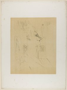 Yvette Guilbert—Soularde, fra Yvette Guilbert av Henri de Toulouse-Lautrec
