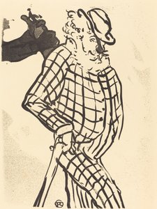 Amerikansk sanger av Henri de Toulouse Lautrec