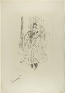 Anna Held, i Alle disse damene på teatret av Henri de Toulouse Lautrec