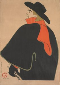Aristide Bruant, i hans kabaret av Henri de Toulouse-Lautrec