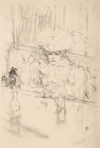 På Brasserie Hanneton, 1898., 1898. av Henri de Toulouse Lautrec