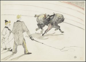 Im Zirkus: Akrobaten von Henri de Toulouse Lautrec