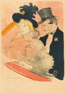 På konserten (Au-konsert) av Henri de Toulouse Lautrec