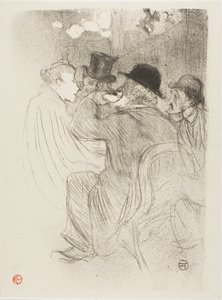 At the Moulin Rouge: A Rude! En skikkelig frekk! av Henri de Toulouse-Lautrec