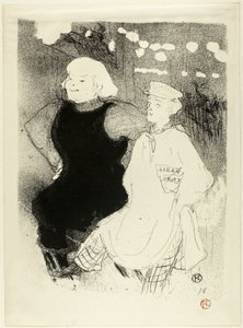 Ved Moulin Rouge: Den fransk-russiske alliansen av Henri de Toulouse-Lautrec