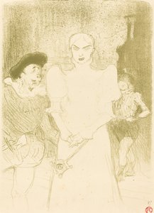 In der Oper: Mme. Caron in Faust, 1894