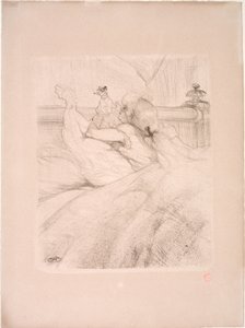 I seng av Henri de Toulouse Lautrec