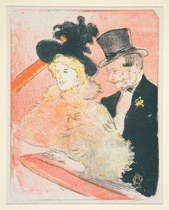 Au-konsert (På konserten) av Henri de Toulouse-Lautrec