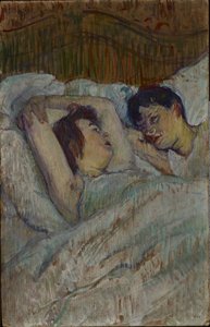 Im Bett, 1892 von Henri de Toulouse Lautrec