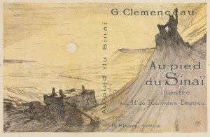 Ved foten av Sinai: Cover av Henri de Toulouse-Lautrec