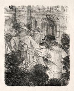 Ved foten av Sinai: The Cloth Hall, Krakow, 1898. av Henri de Toulouse Lautrec