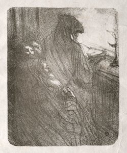 Ved foten av Sinai: Bønnen til de polske jødene av Henri de Toulouse Lautrec