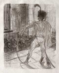 Ved foten av Sinai: Schlomé Fuss ved synagogen av Henri de Toulouse-Lautrec