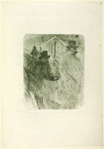 Baron Moïse Begging, fra Au Pied du Sinaï av Henri de Toulouse Lautrec