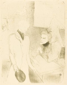 Brandes og Le Bargy i Cabotins Brandès og Les Bargy i Cabotins, 1894. av Henri de Toulouse Lautrec