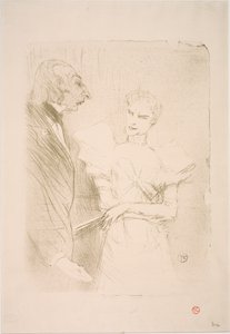 Brandès og Leloir, i Cabotins av Henri de Toulouse Lautrec