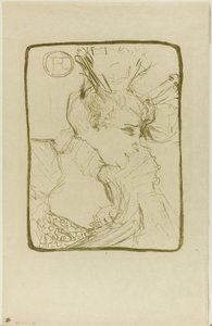 Büste von Mademoiselle Marcelle Lender von Henri de Toulouse-Lautrec