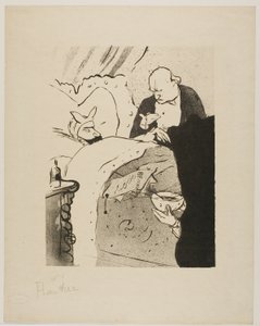 Carnot ist krank! von Henri de Toulouse-Lautrec