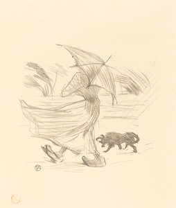 Hva regnet sier, 1895. av Henri de Toulouse Lautrec