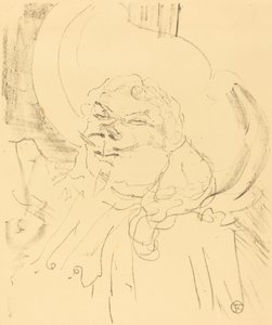 Coquelin den eldste (Coquelin aine) av Henri de Toulouse Lautrec