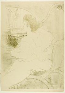 Omslag til originaltrykket av Henri de Toulouse-Lautrec