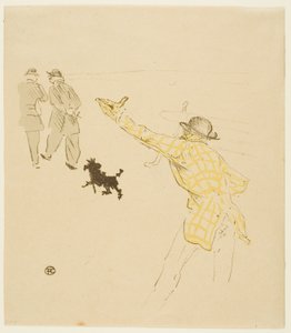 Omslag til The Burden of Liberty av Henri de Toulouse-Lautrec