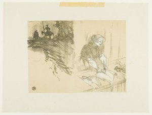 Omslag til Les Courtes Joys av Henri de Toulouse Lautrec