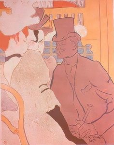 Der Engländer im Moulin Rouge von Henri de Toulouse Lautrec