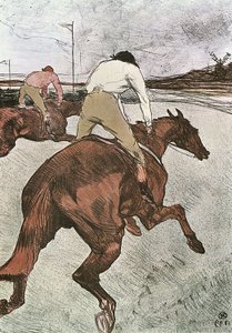 Jockeyen av Henri de Toulouse Lautrec
