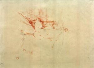 Søvnen av Henri de Toulouse Lautrec