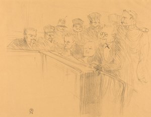 Dupas Deponeringsavsetning Dupas, 1896. av Henri de Toulouse Lautrec