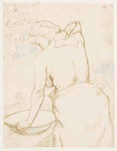 Elles: Toalettet av Henri de Toulouse Lautrec