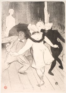 Gjeterinne Follies. Monsieur Prudhommes beskjedenhet av Henri de Toulouse Lautrec