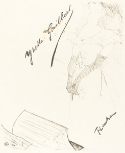 Frontispice, 1898. av Henri de Toulouse Lautrec