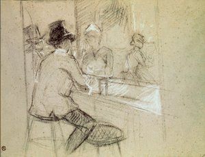 Gin-Cocktails von Henri de Toulouse Lautrec