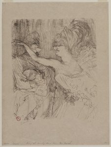Guy and Mealy, i Paris qui Marche, 1898. av Henri de Toulouse Lautrec