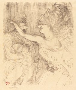 Guy and Mealy går i Paris Guy og Mealy går i Paris, 1898. av Henri de Toulouse Lautrec