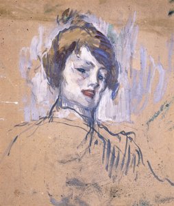 Kopf einer Frau, 1896 von Henri de Toulouse Lautrec